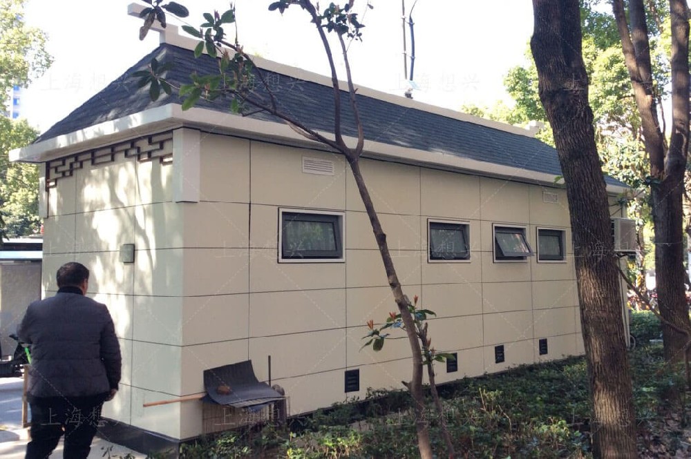 上海閔行區蓮花南路移動廁所