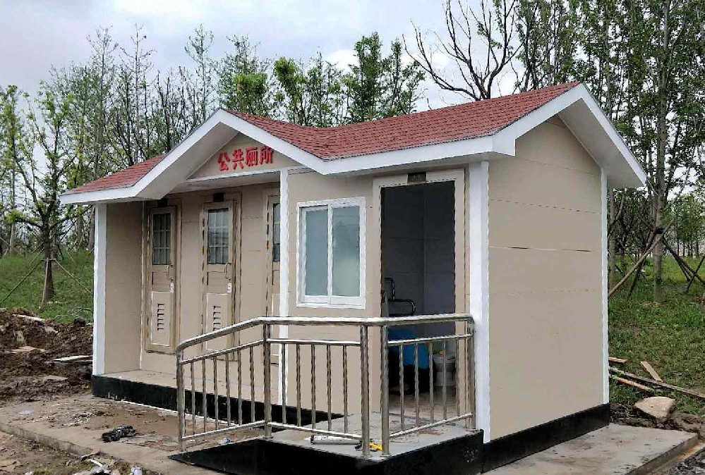 移動公廁金屬雕花板環保移動廁所定制