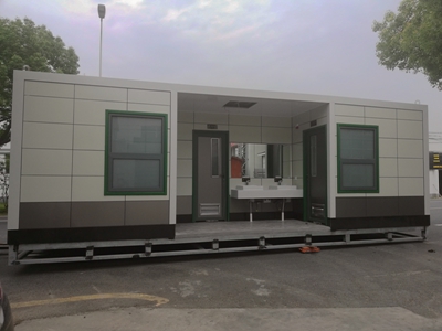 德興移動環保廁所鋁塑板廁所