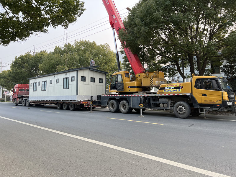 移動廁所發貨過程